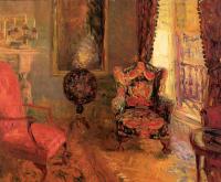 William James Glackens - Twenty Three Fifth Avenue Interior